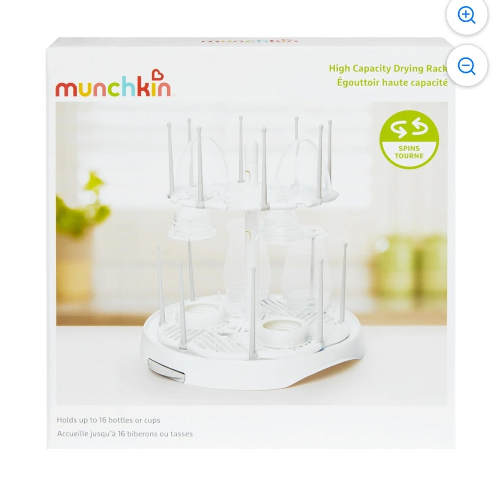 NEW in box Munchkin high capacity bottle rack